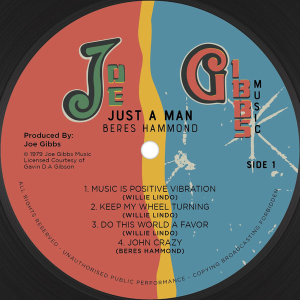 Beres Hammond - Just A Man (VINYL LP)