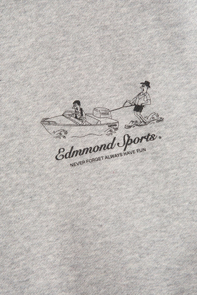 EDMMOND STUDIOS - SWEATSHIRT (CALYPSO PLAIN GREY MELANGE)