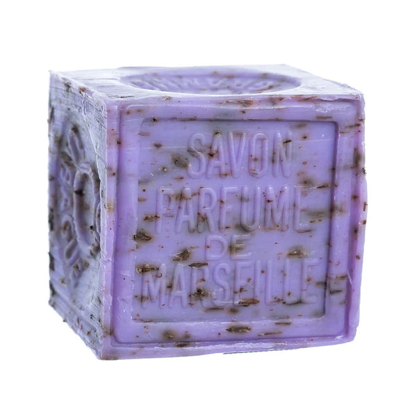 SAVON DE MARSEILLE - CRUSHED FLOWERS SOAP (HARD MILLED)