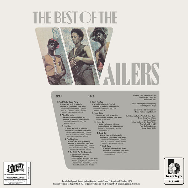 The Wailers - The Best Of (VINYL LP)