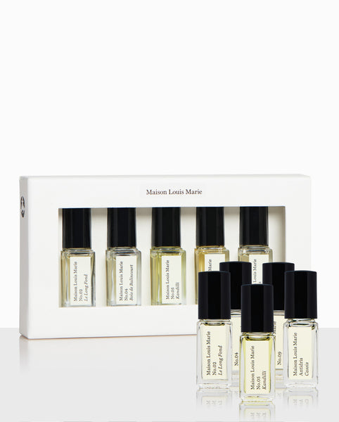 MAISON LOUIS MARIE - PERFUME OIL DISCOVERY SET (5 SCENTS)