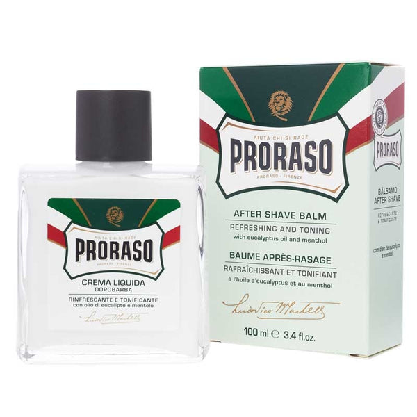 PRORASO AFTERSHAVE BALM - REFRESHING & TONING (100ML)