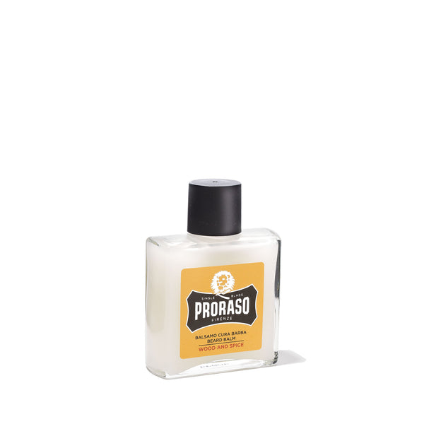 PRORASO - SINGLE BLADE - BEARD BALM (WOOD & SPICE)