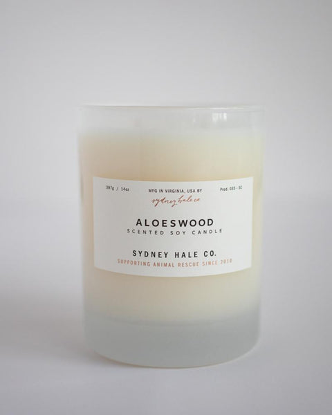 SYDNEY HALE CO. - CANDLE - ALOESWOOD