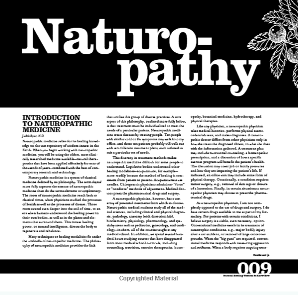 WISDOM & KNOW HOW BOOK - NATURAL HEALING