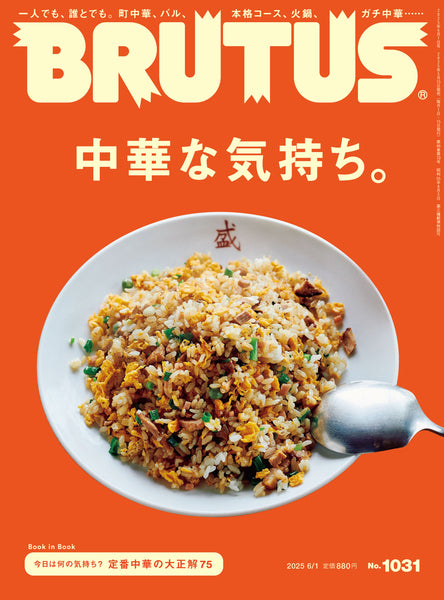 BRUTUS MAGAZINE - MAY 2025 issue #1031 (CHINESE FEELING)