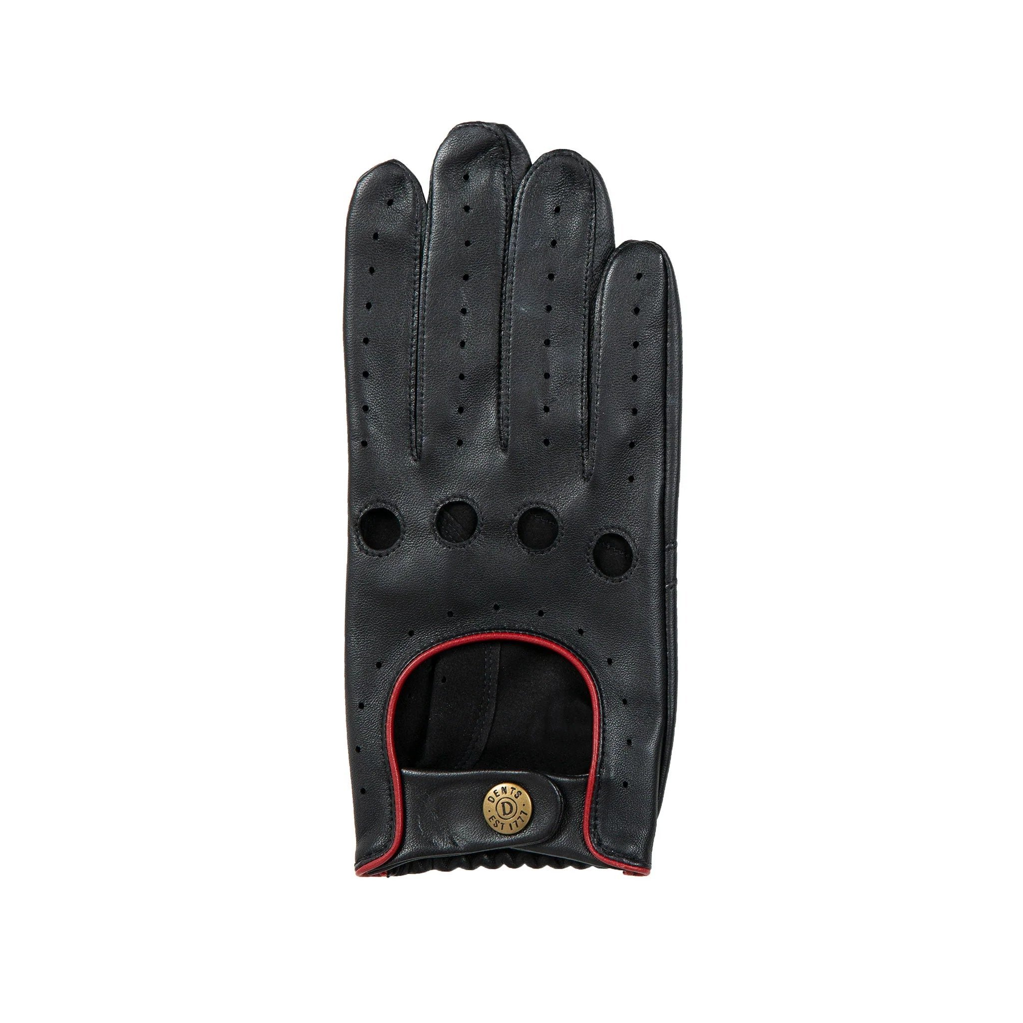 Men's Touchscreen Three-Colour Leather Driving Gloves | Dents