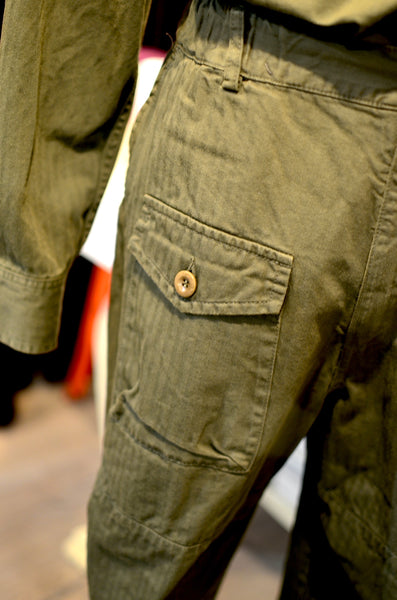 EAST HARBOUR SURPLUS - GROTON HELICOPTER PANTS (OLIVE)