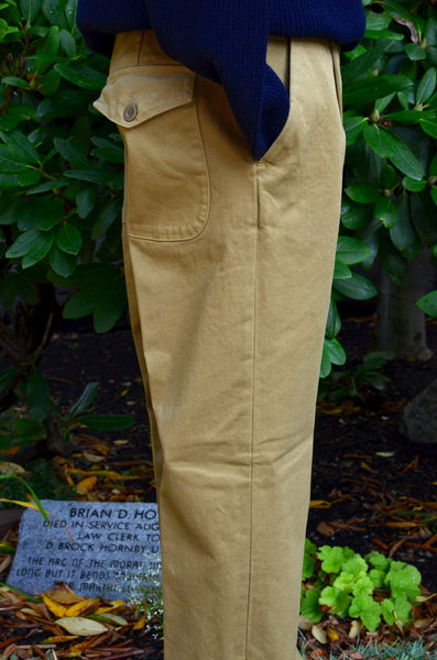 EAST HARBOUR SURPLUS - AMARILLO HEAVY TWILL PANTS (SINGLE PLEAT)