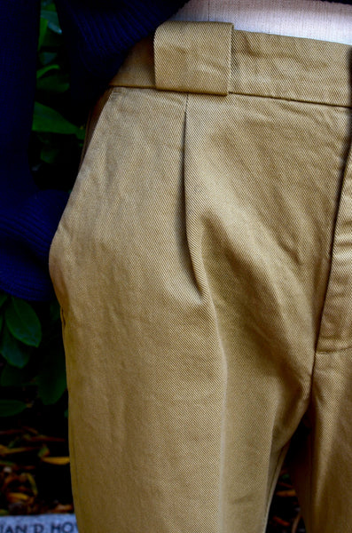 EAST HARBOUR SURPLUS - AMARILLO HEAVY TWILL PANTS (SINGLE PLEAT)