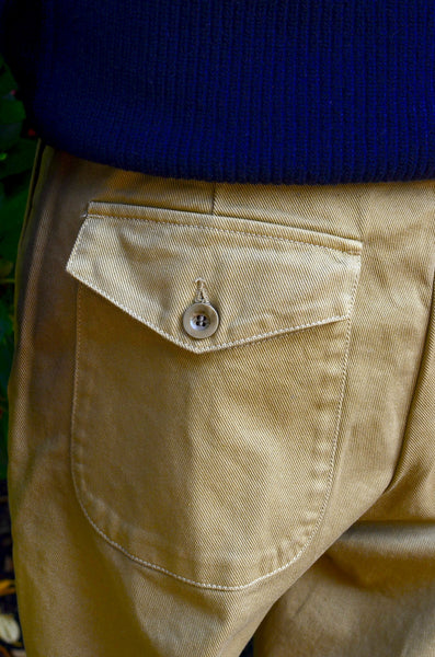 EAST HARBOUR SURPLUS - AMARILLO HEAVY TWILL PANTS (SINGLE PLEAT)