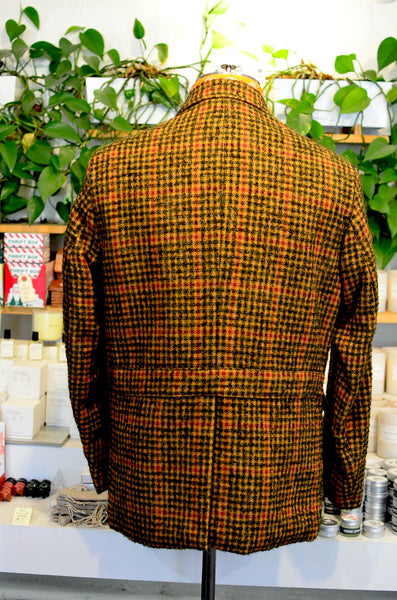 EAST HARBOUR SURPLUS - CHESTER TWEED SPORTS JACKET (BROWN/RED/GREEN)