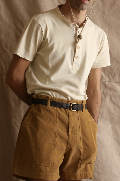 EAST HARBOUR SURPLUS - STOLK 099 - HENLEY T-SHIRT (NATURAL)