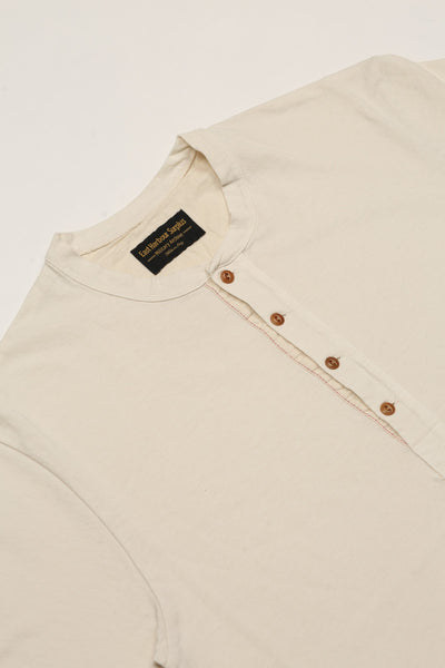 EAST HARBOUR SURPLUS - STOLK 099 - HENLEY T-SHIRT (NATURAL)