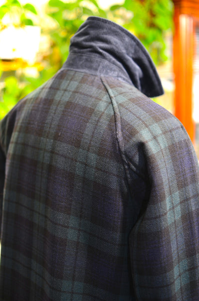 EAST HARBOUR SURPLUS - MURRAY REVERSIBLE SPORT COAT (BLACK WATCH / NAVY)
