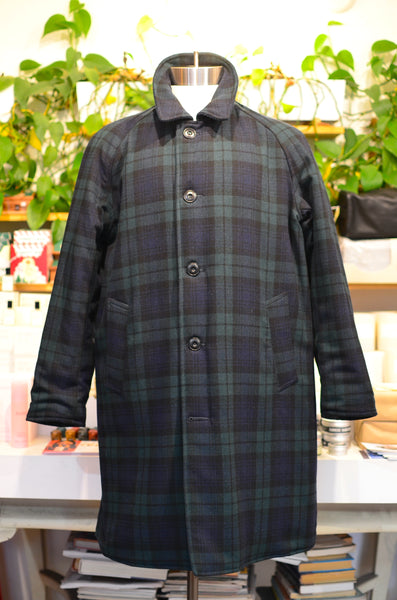 EAST HARBOUR SURPLUS - MURRAY REVERSIBLE SPORT COAT (BLACK WATCH / NAVY)