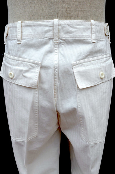 EAST HARBOUR SURPLUS - TEXAS FATIGUE HERRINGBONE PANTS