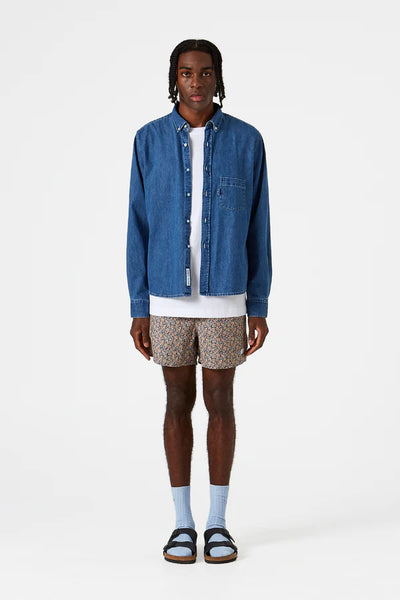 EDMMOND STUDIOS - DAY SHIRT DENIM (STONEWASHED)