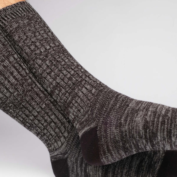 ETIQUETTE SOCKS - ROPPONGI MARLED SOCKS