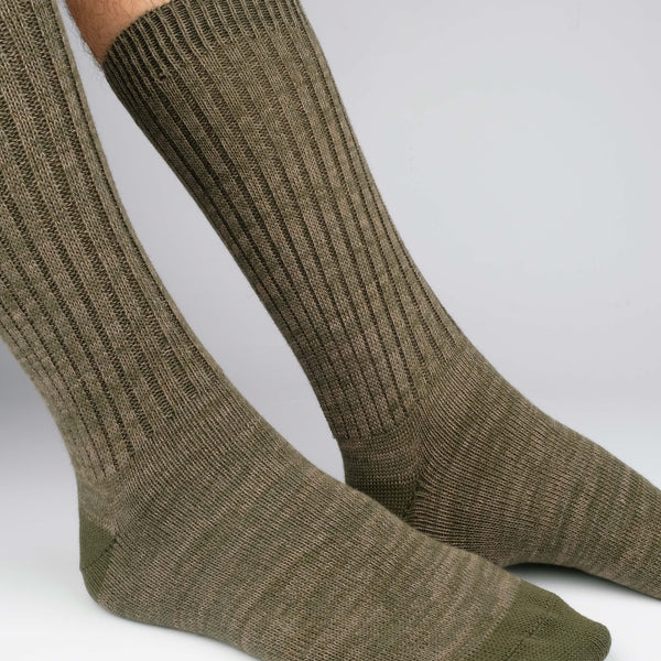 ETIQUETTE SOCKS - ROPPONGI MARLED SOCKS