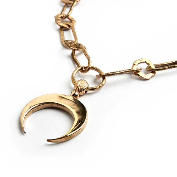 EXO JEWELLERY - LUNAAR NECKLACE (BRONZE)