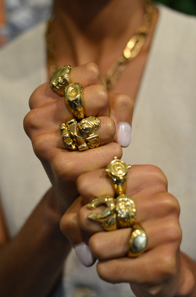 EXO JEWELLERY - BRONZE RINGS I (STACKABLE)