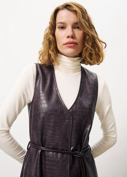 FRNCH - ADONIA DRESS (CHOCOLATE)