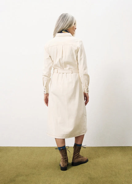 FRNCH - CLOTILDA SHIRT DRESS (BEIGE)