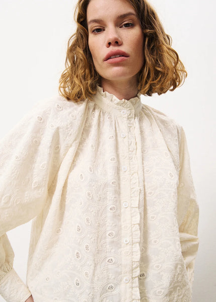 FRNCH - ELIANNE SHIRT (BEIGE)