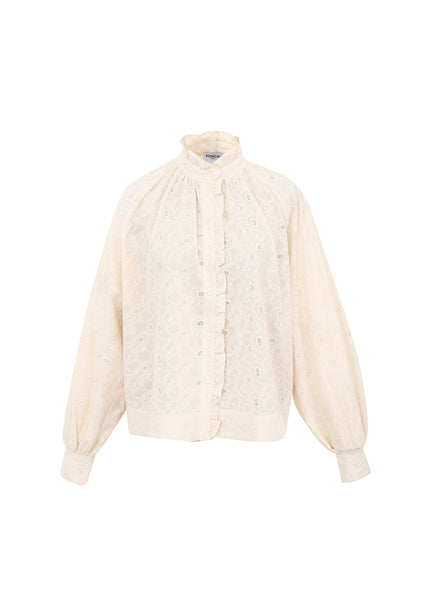 FRNCH - ELIANNE SHIRT (BEIGE)