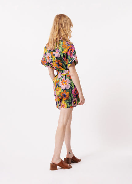 FRNCH -EVA ROMPER (SPICY GARDEN MARINE)
