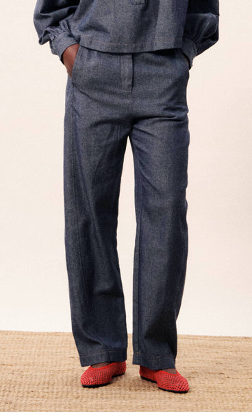 FRNCH - RESSANA PANTS (BLUE MARINE)