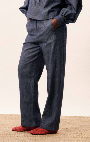 FRNCH - RESSANA PANTS (BLUE MARINE)
