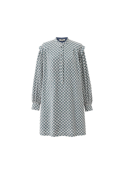 FRNCH PARIS - ALLIUM DRESS (BLUE)