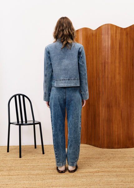 FRNCH PARIS - CAMUS DENIM JACKET (DENIM BLUE)