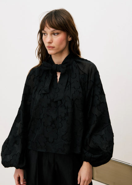FRNCH PARIS - ESTEFAN BLOUSE (BLACK)