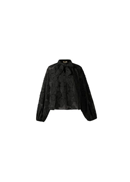 FRNCH PARIS - ESTEFAN BLOUSE (BLACK)