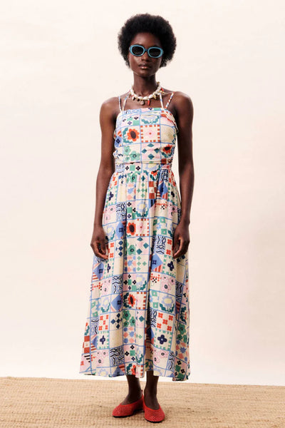 FRNCH PARIS - HIPPURIS DRESS (MIXED TILES)