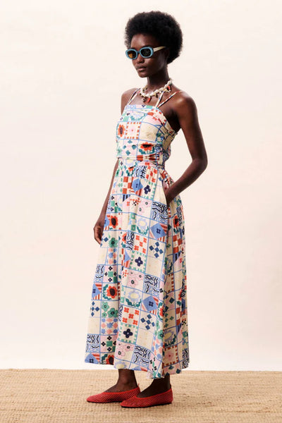FRNCH PARIS - HIPPURIS DRESS (MIXED TILES)