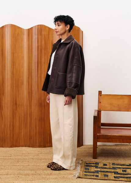 FRNCH PARIS - HONEYBUSH COAT (CHOCOLATE)