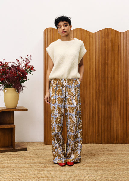 FRNCH PARIS - JASMINE SWEATER VEST (CREAM)