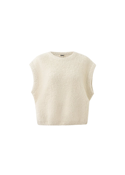 FRNCH PARIS - JASMINE SWEATER VEST (CREAM)