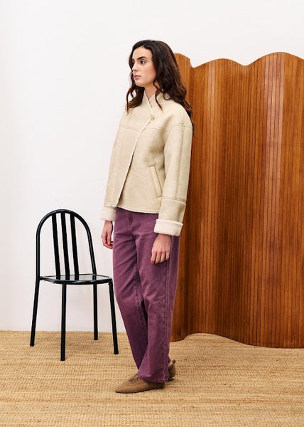 FRNCH PARIS - LAMARTINE COAT (CREAM)