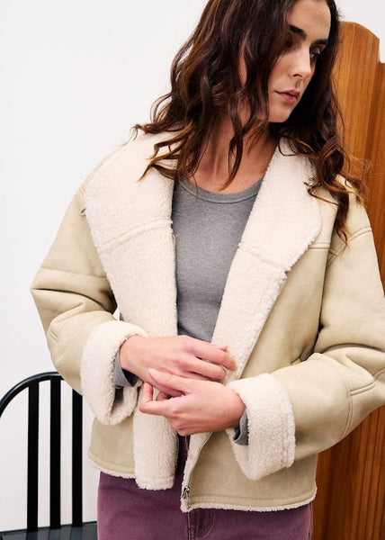 FRNCH PARIS - LAMARTINE COAT (CREAM)