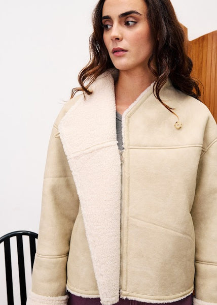 FRNCH PARIS - LAMARTINE COAT (CREAM)