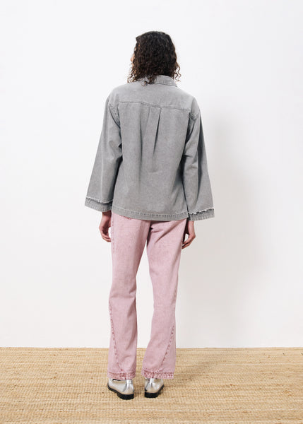 FRNCH PARIS - MAILA BLOUSE / POPOVER DENIM SHIRT