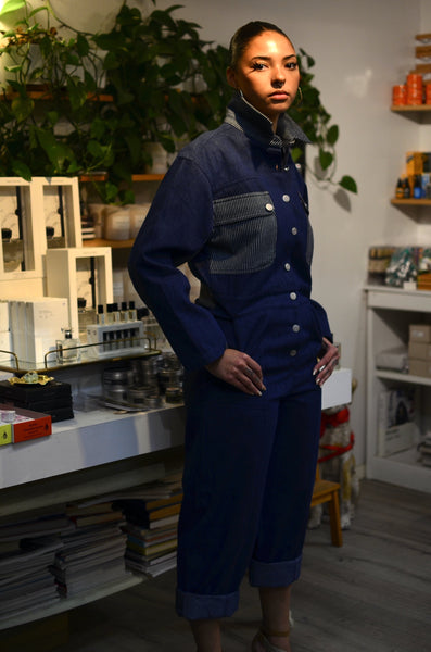 FRNCH PARIS - NELLA DENIM JUMPSUIT
