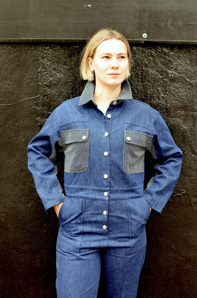 FRNCH PARIS - NELLA DENIM JUMPSUIT