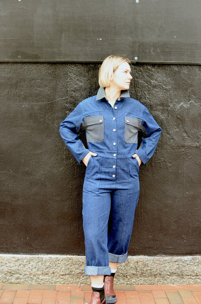 FRNCH PARIS - NELLA DENIM JUMPSUIT