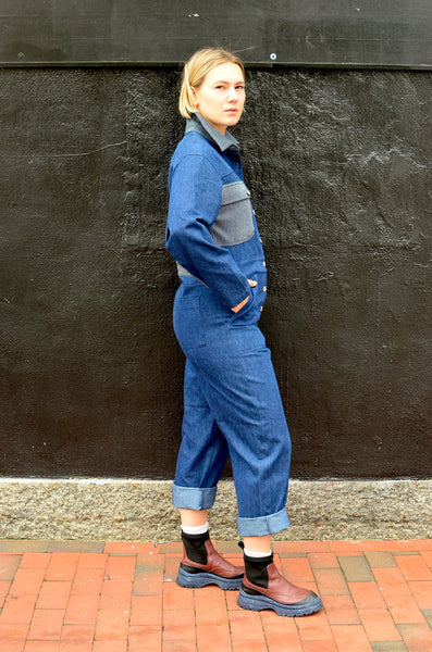FRNCH PARIS - NELLA DENIM JUMPSUIT
